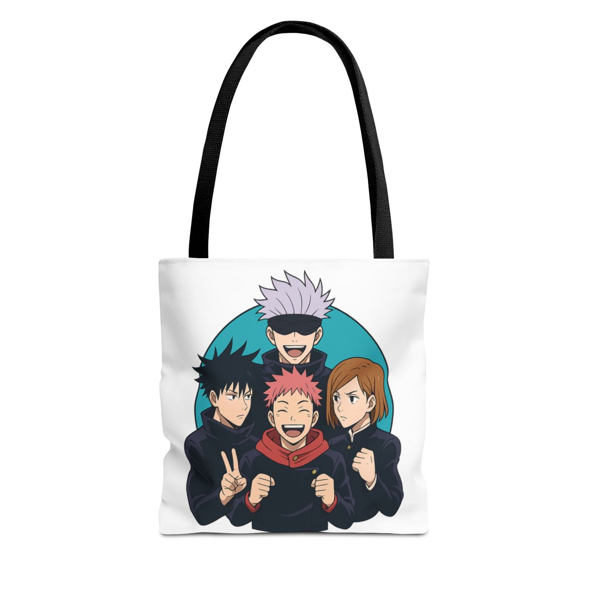 Jujutsu Kaisen Cartoons Black Backpack