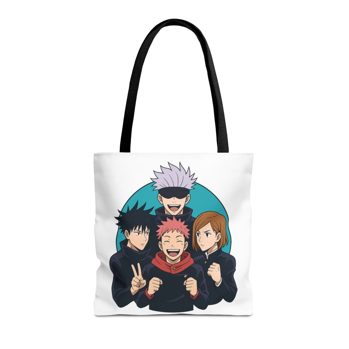 Jujutsu Kaisen Cartoons Black Backpack - alternate angle 3, merchandise