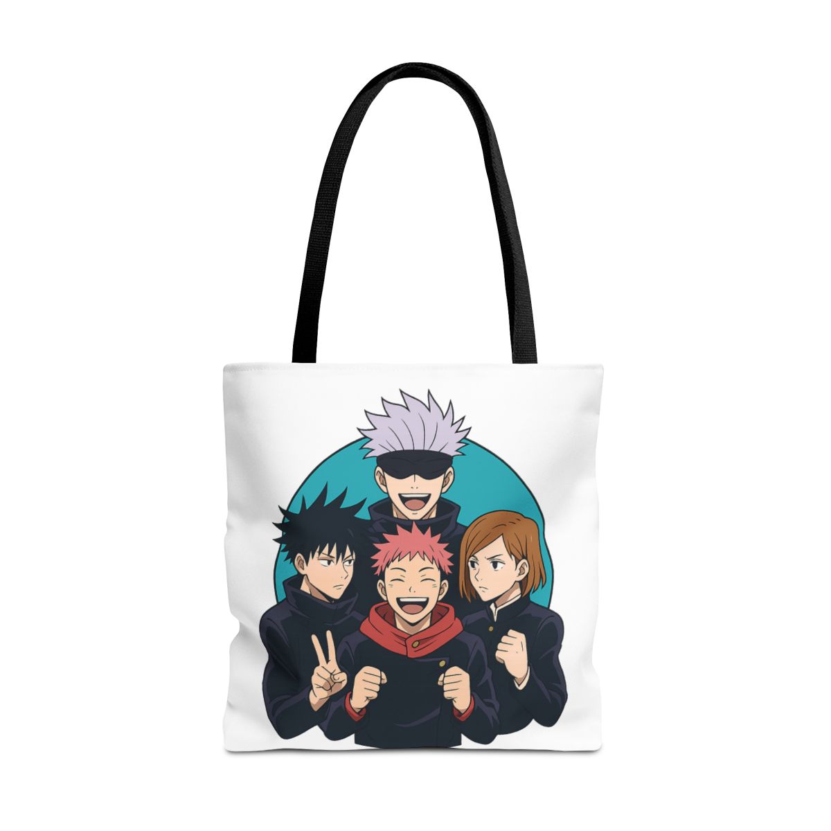 Jujutsu Kaisen Cartoons Black Backpack - alternate angle 4, merchandise