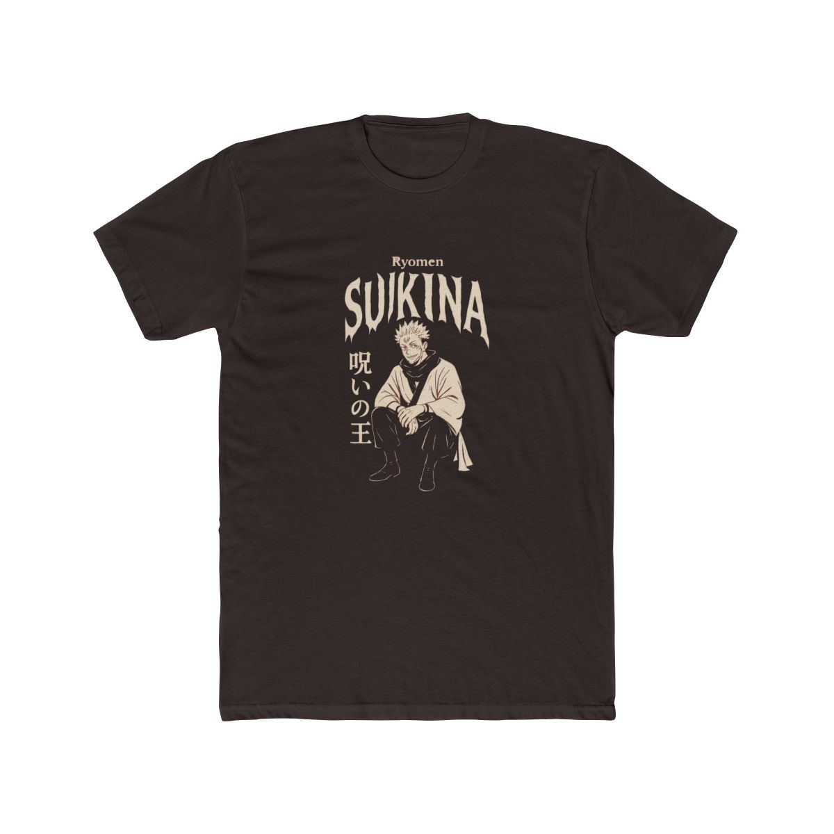 Jujutsu Kaisen Sukuna Jumbo Portrait T-Shirt - alternate angle 5, merchandise