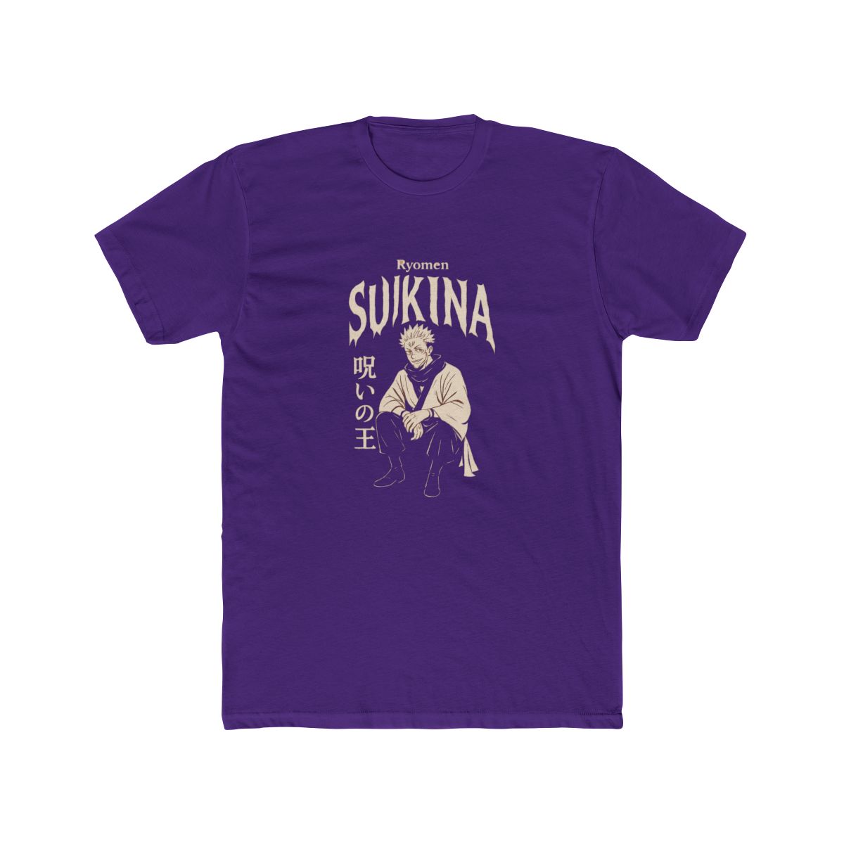 Jujutsu Kaisen Sukuna Jumbo Portrait T-Shirt - alternate angle 2, merchandise