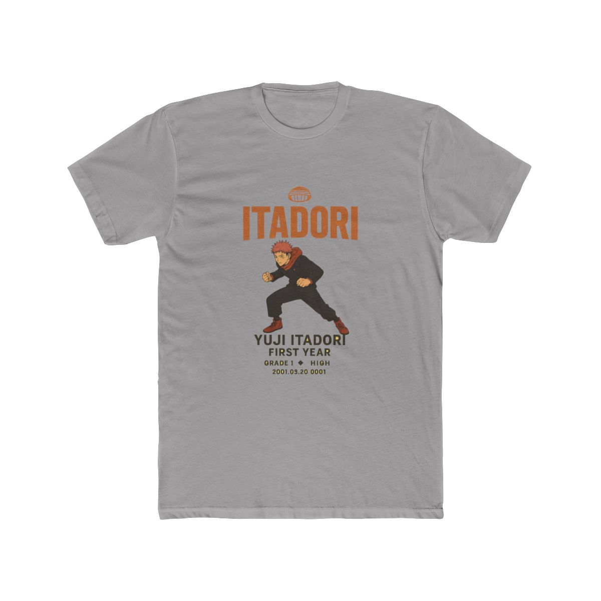 Jujutsu Kaisen Yuji Itadori Stats T-Shirt - Official t-shirts merchandise