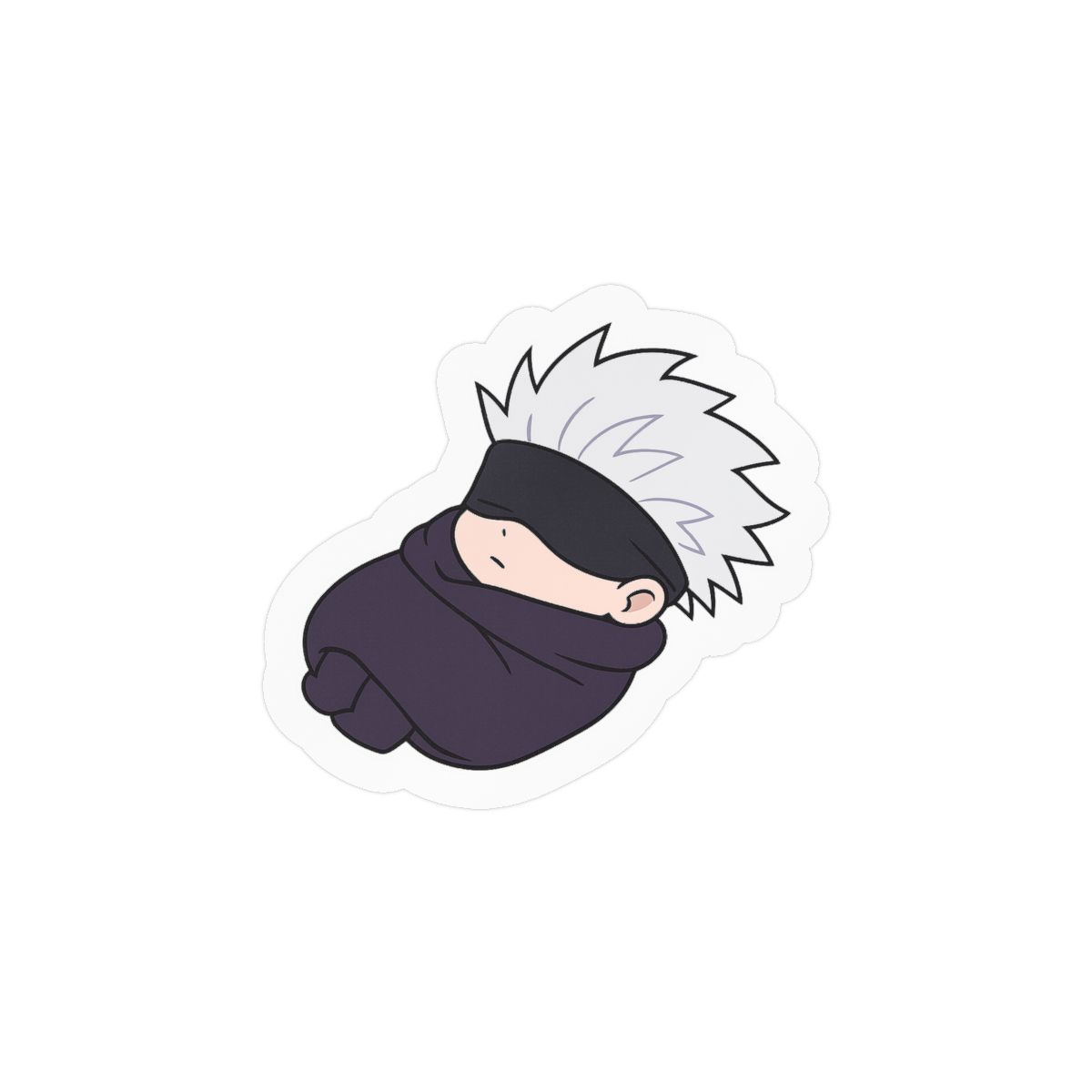 Sleepy Gojo Cute Anime Vinyl Sticker Decal