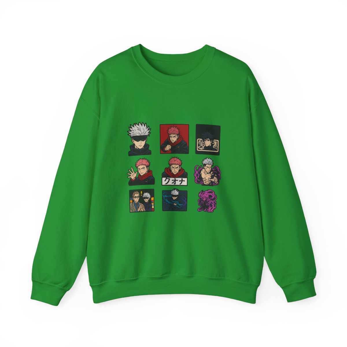 Jujutsu Kaisen Embroidered Anime Crewneck Sweatshirt - alternate angle 3, merchandise