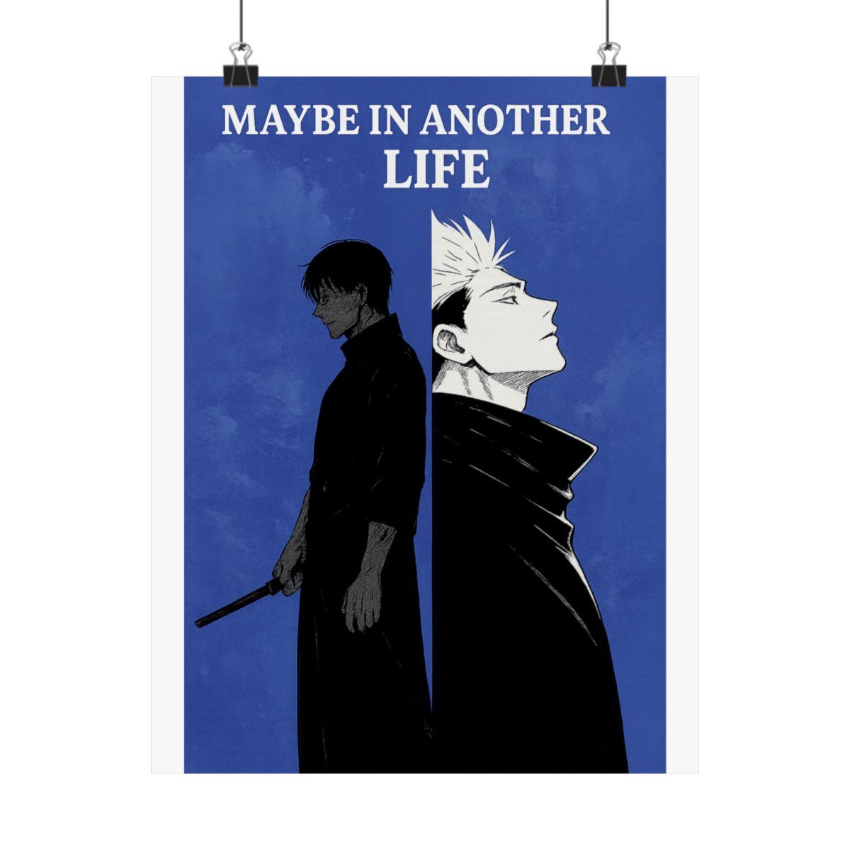 Jujutsu Kaisen Sorcerer Battle Poster | Dynamic Anime Wall Art Print - alternate angle 2, merchandise