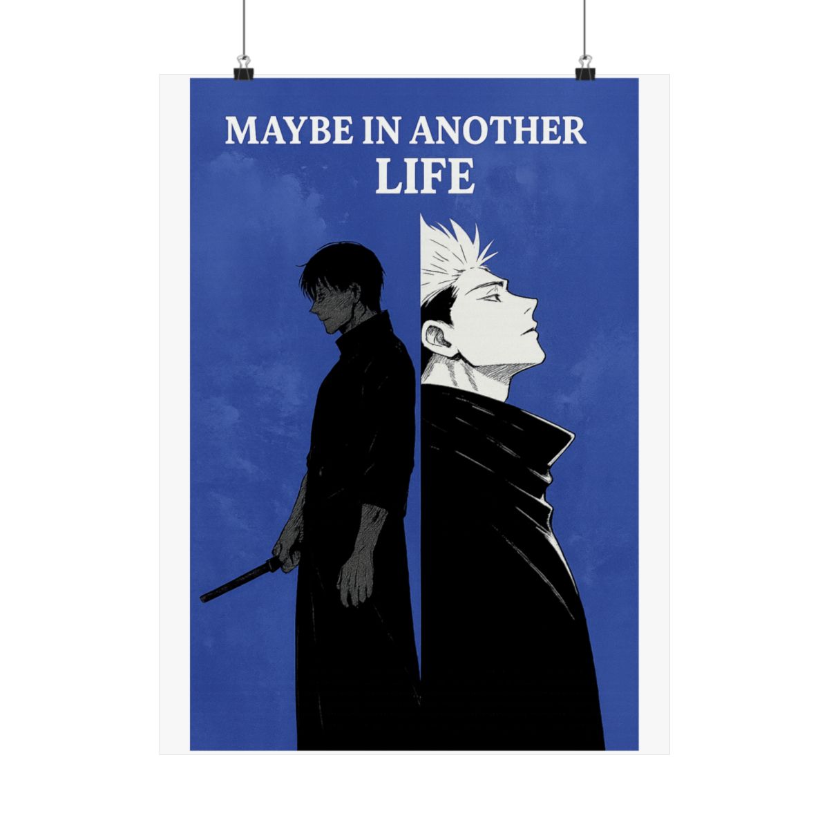 Jujutsu Kaisen Sorcerer Battle Poster | Dynamic Anime Wall Art Print
