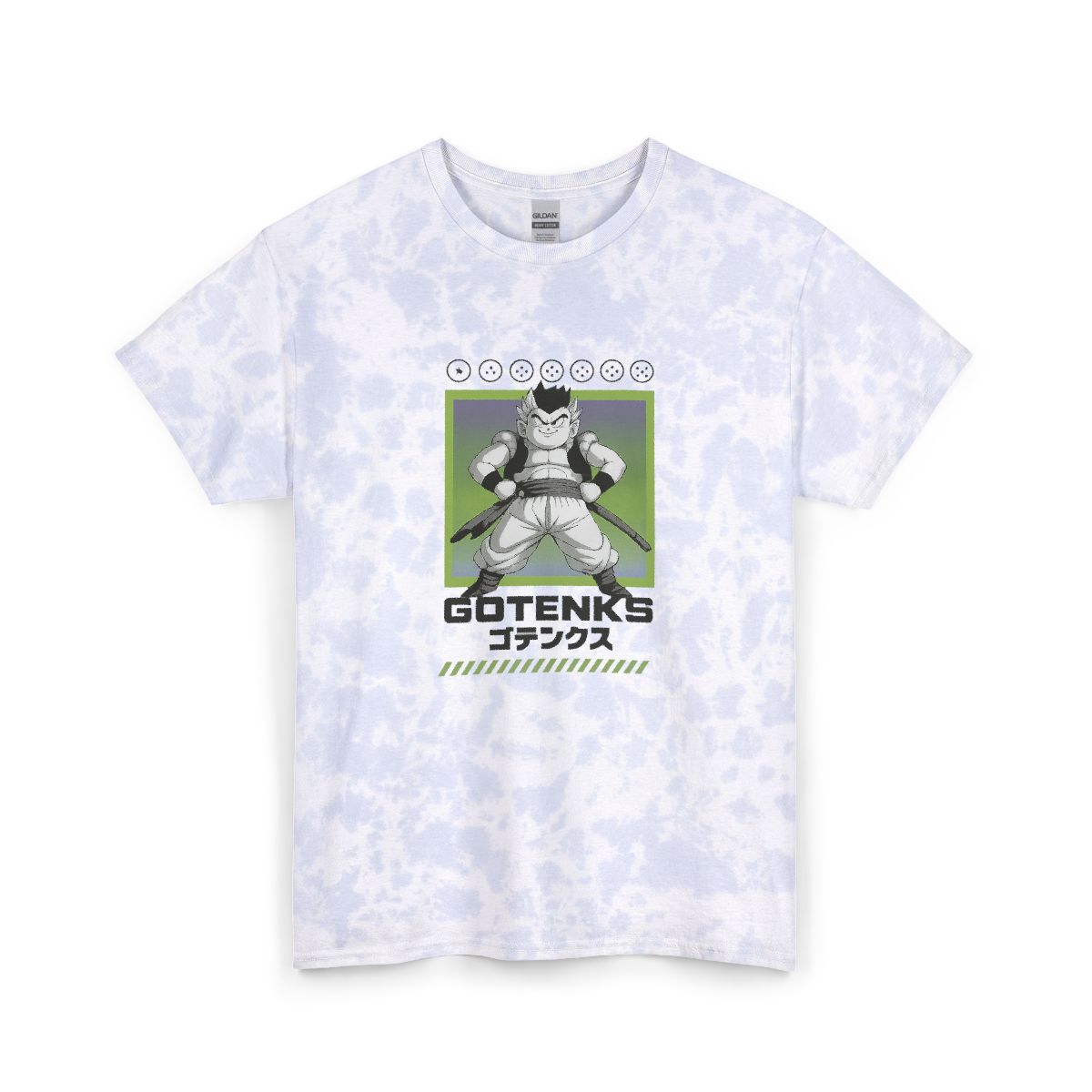 Gotenks Tie Dye Dragon Ball Super T-Shirt - alternate angle 2, merchandise