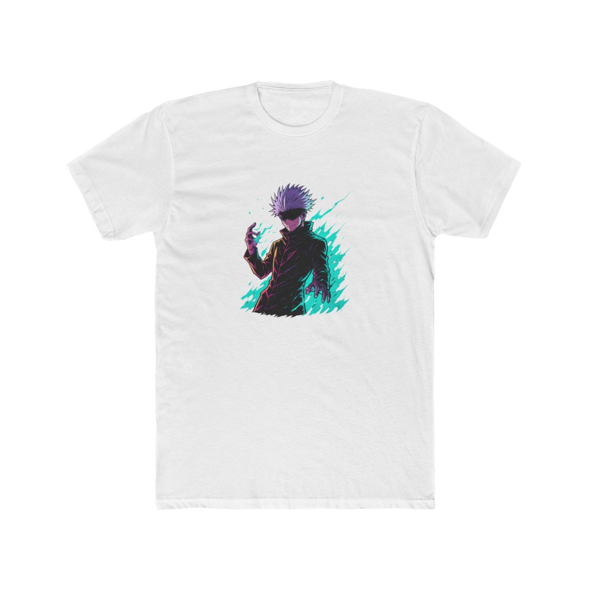 Satoru Gojo Jujutsu Kaisen Anime Art T Shirt - alternate angle 2, merchandise