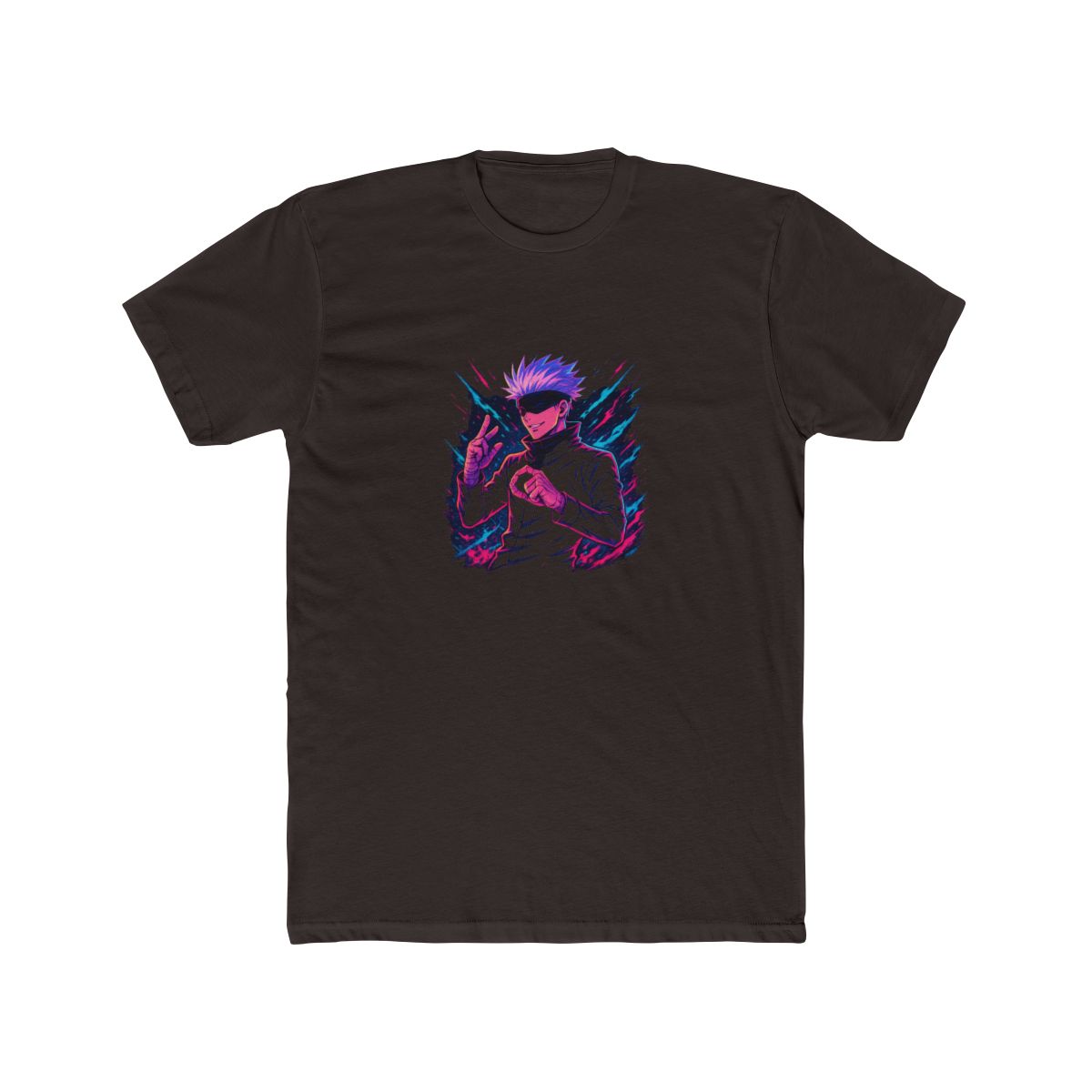 Gojo Satoru Jujutsu Kaisen Neon Anime T Shirt - alternate angle 3, merchandise