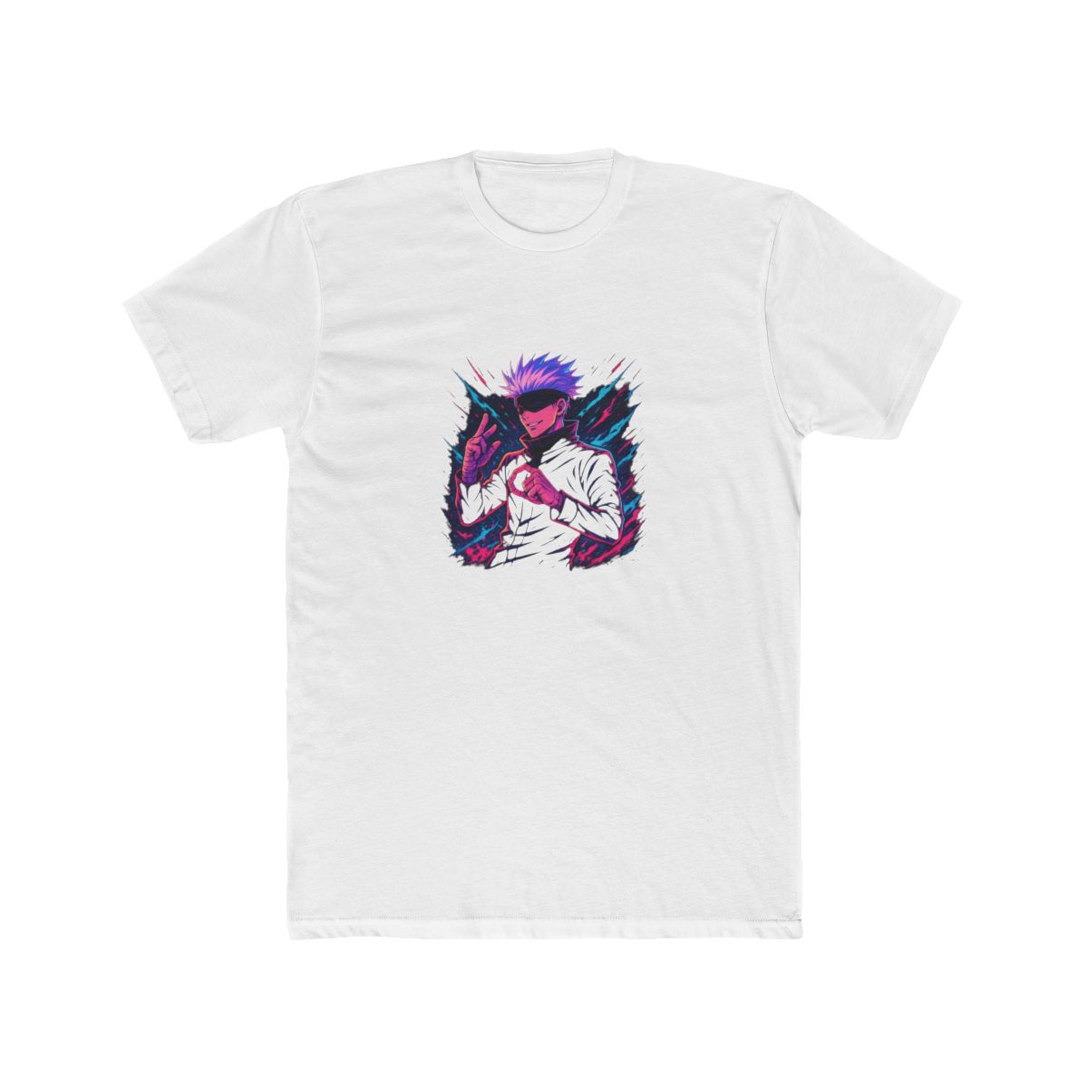 Gojo Satoru Jujutsu Kaisen Neon Anime T Shirt