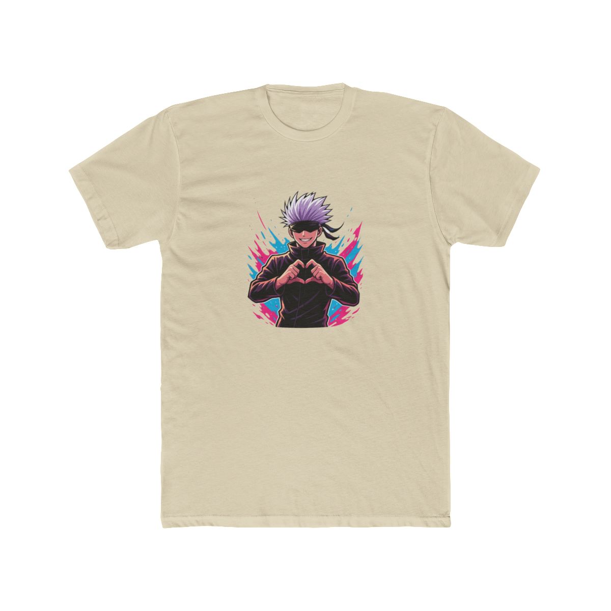 Jujutsu Kaisen Gojo Satoru Hearts T Shirt - alternate angle 5, merchandise