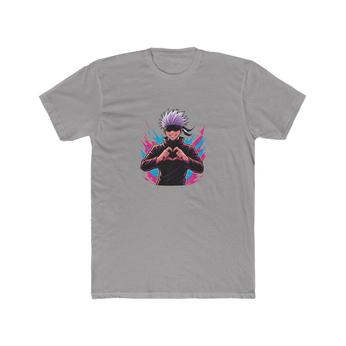 Jujutsu Kaisen Gojo Satoru Hearts T Shirt - alternate angle 4, merchandise