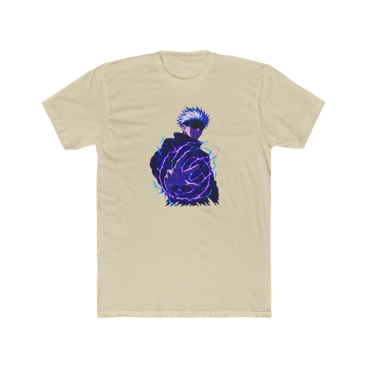 Satoru Gojo Energy Pose Jujutsu Kaisen T Shirt - alternate angle 5, merchandise