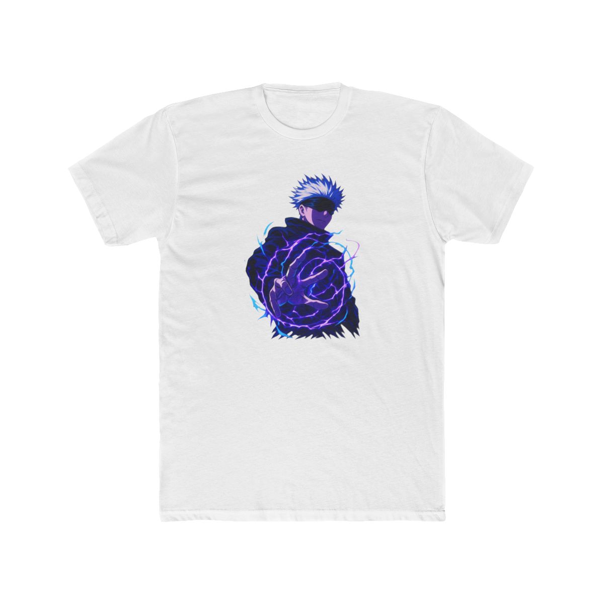 Satoru Gojo Energy Pose Jujutsu Kaisen T Shirt - alternate angle 3, merchandise