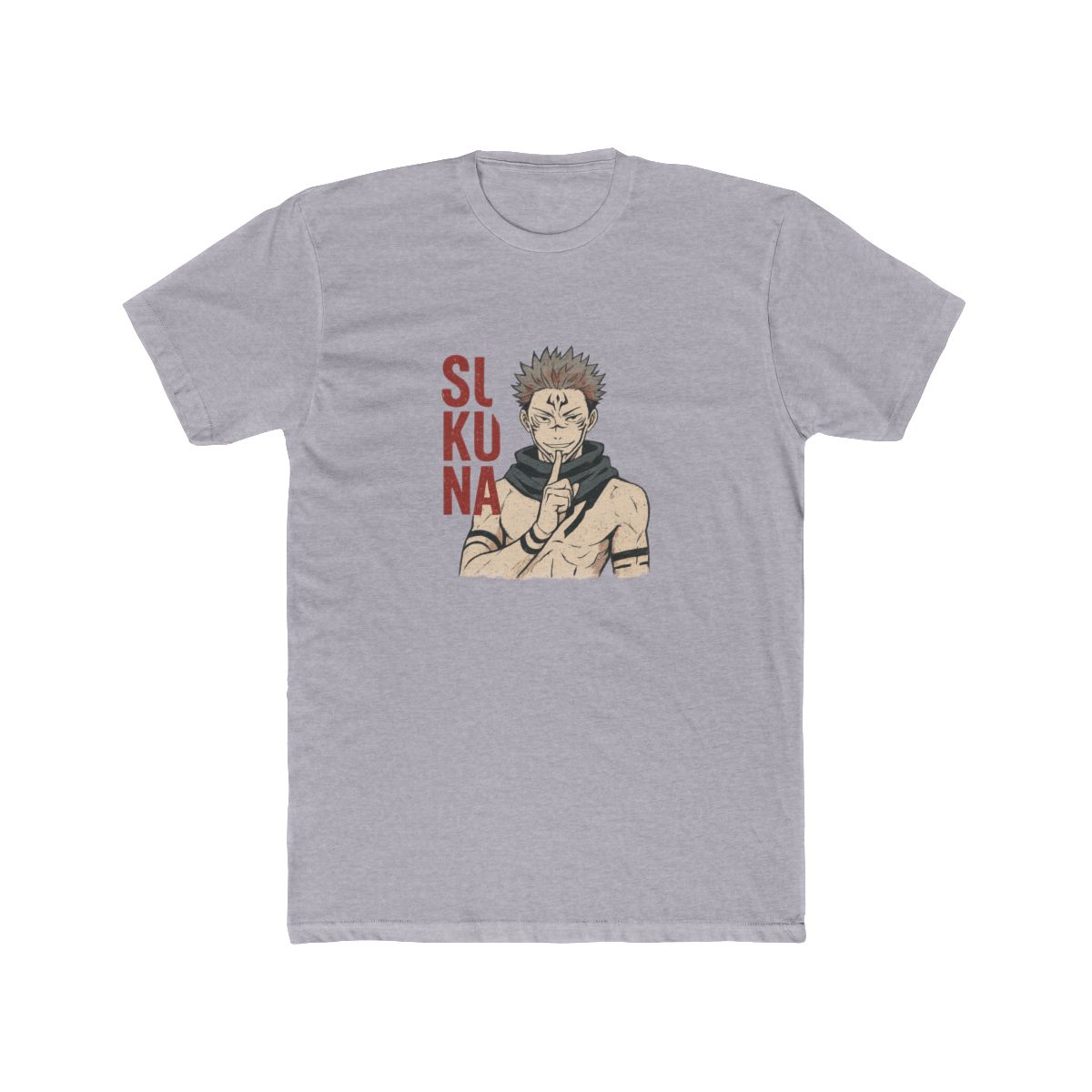 King of Curses Vaporwave | Jujutsu Kaisen Tee, Sukuna Shirt, Anime Fan Gift - alternate angle 4, merchandise