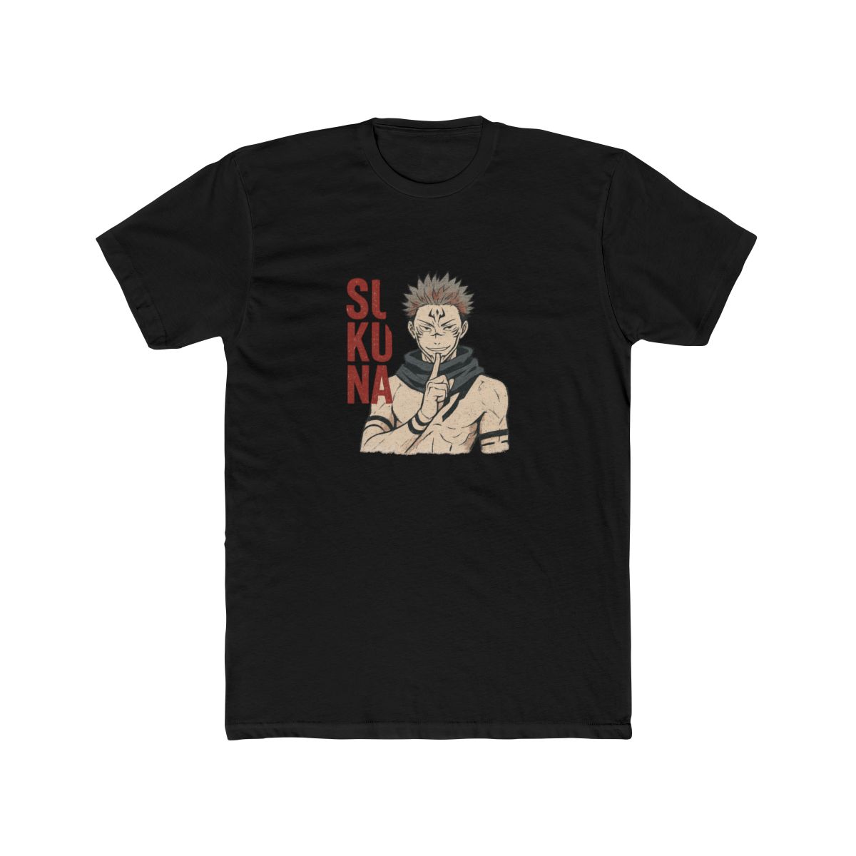 King of Curses Vaporwave | Jujutsu Kaisen Tee, Sukuna Shirt, Anime Fan Gift