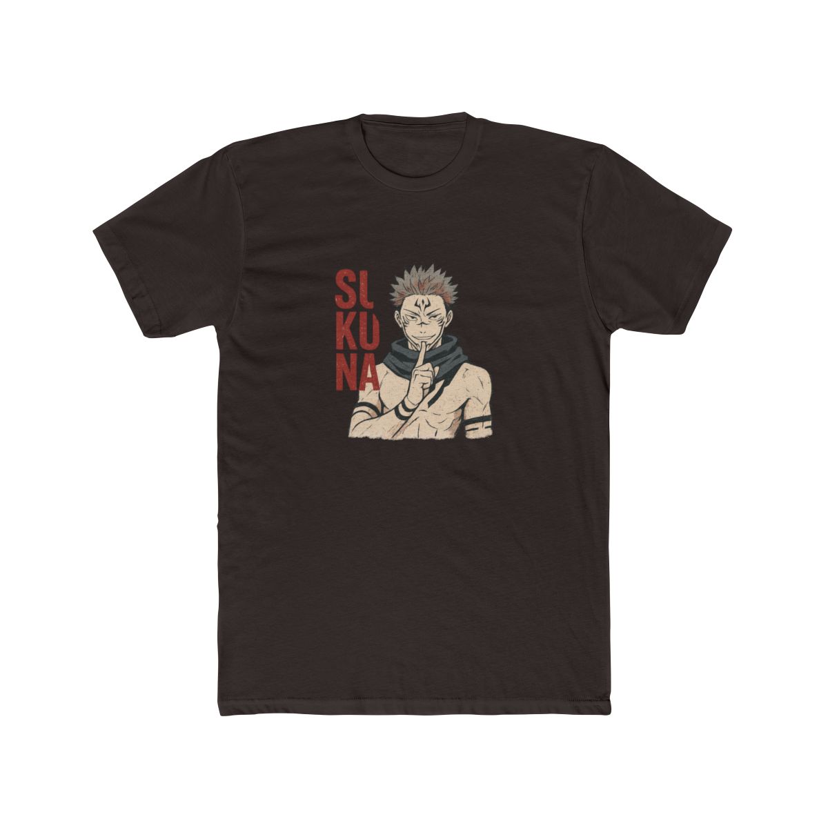 King of Curses Vaporwave | Jujutsu Kaisen Tee, Sukuna Shirt, Anime Fan Gift - alternate angle 2, merchandise