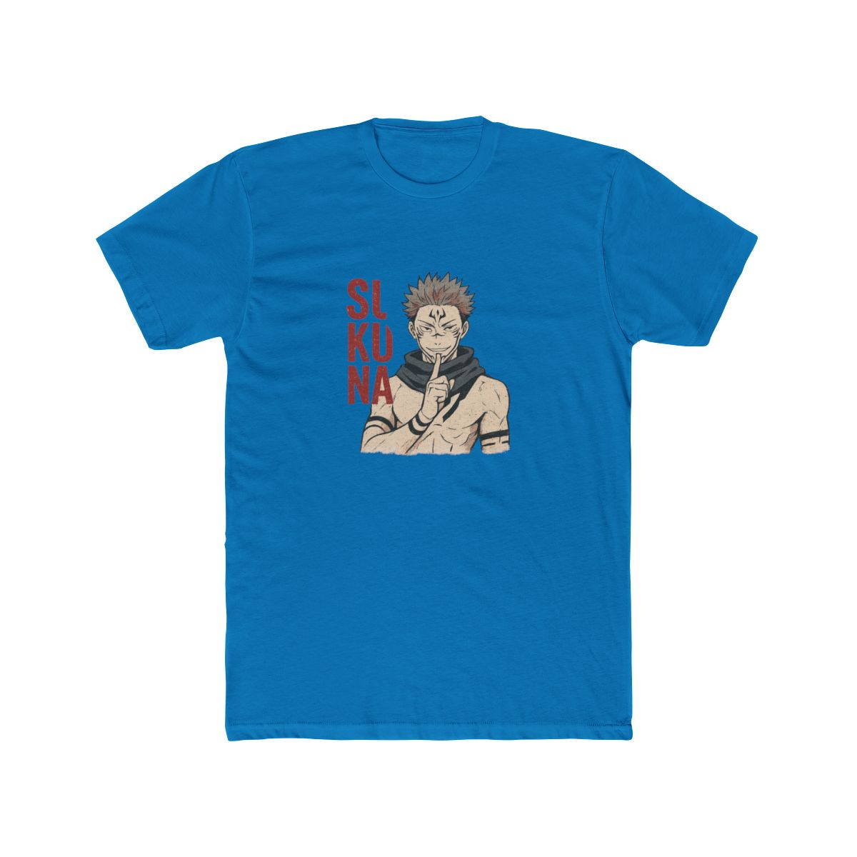 King of Curses Vaporwave | Jujutsu Kaisen Tee, Sukuna Shirt, Anime Fan Gift - alternate angle 5, merchandise