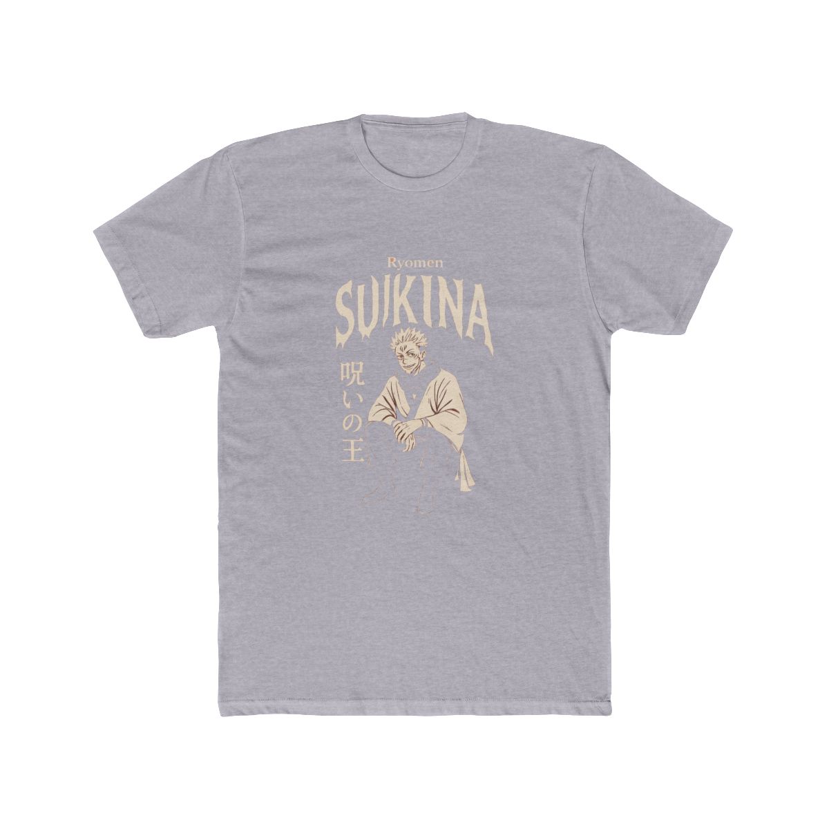 Sukuna Jumbo Portrait | Jujutsu Kaisen Tee, Sukuna Shirt, Anime Fan Gift - alternate angle 3, merchandise