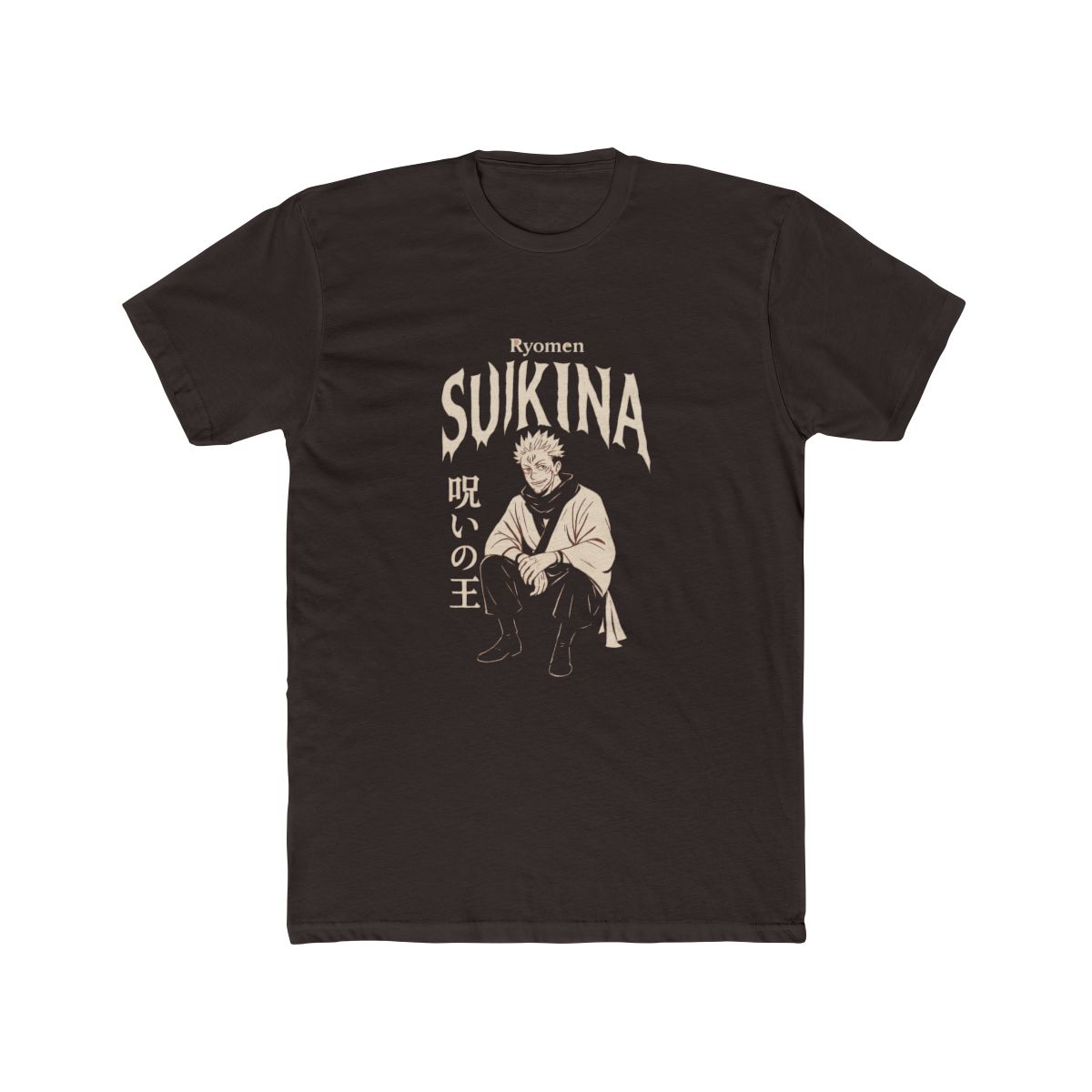Sukuna Jumbo Portrait | Jujutsu Kaisen Tee, Sukuna Shirt, Anime Fan Gift - alternate angle 5, merchandise