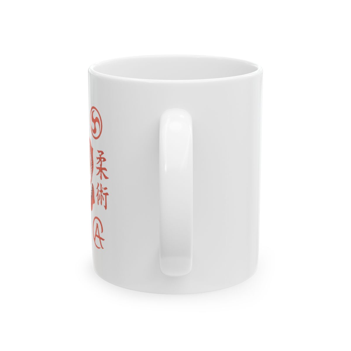 Mugs on Mugs Cascade Mug | Coffee Lover Cup, Meta Humor Mug, Barista Gift - alternate angle 2, merchandise