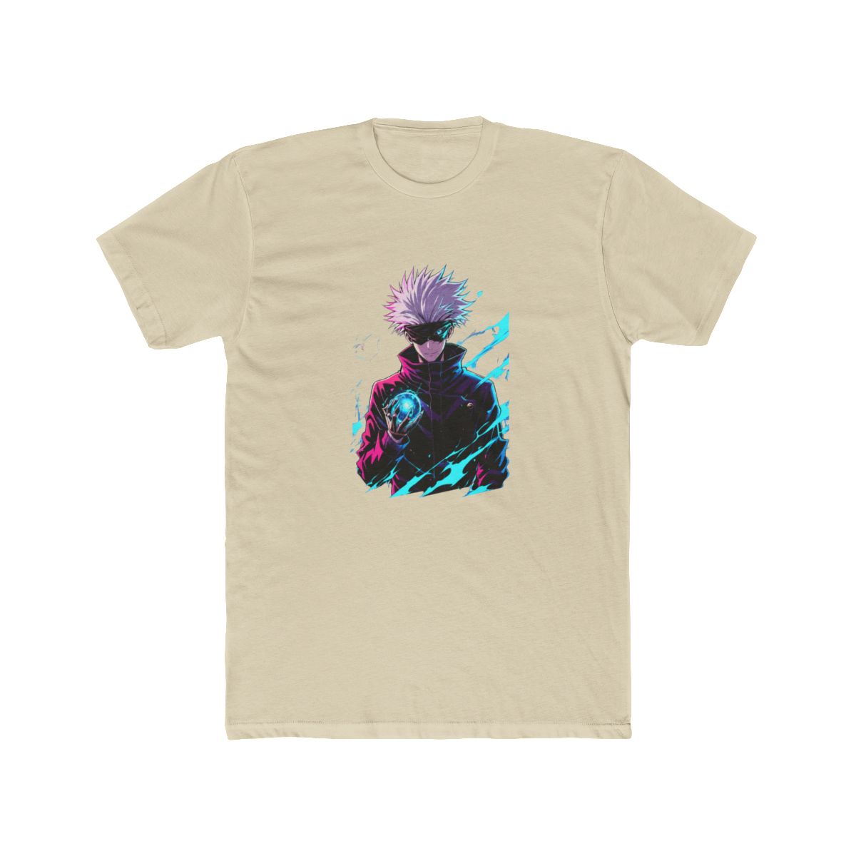 Gojo Satoru Neon Art Jujutsu Kaisen T Shirt - alternate angle 4, merchandise