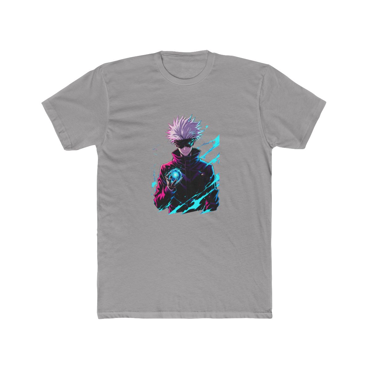 Gojo Satoru Neon Art Jujutsu Kaisen T Shirt - alternate angle 2, merchandise