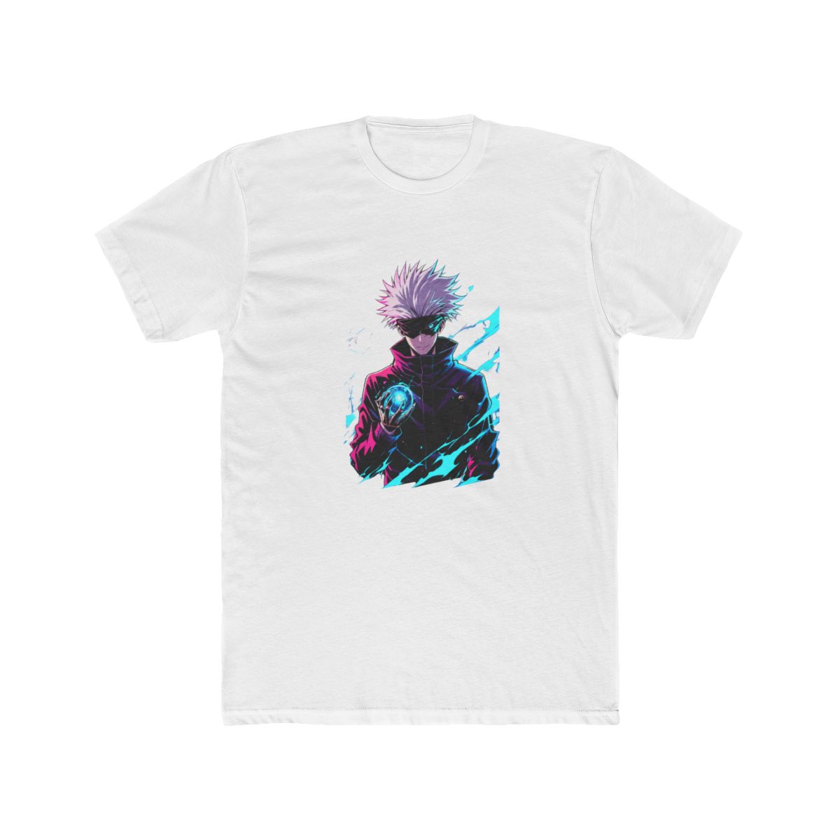 Gojo Satoru Neon Art Jujutsu Kaisen T Shirt