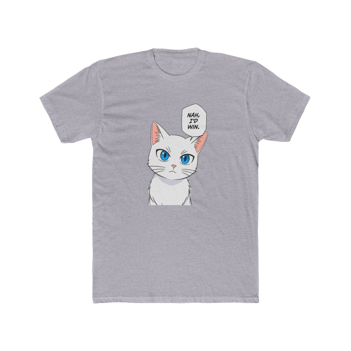 Catoru Cat Version Nah I'd Win T Shirt T Shirt - alternate angle 2, merchandise
