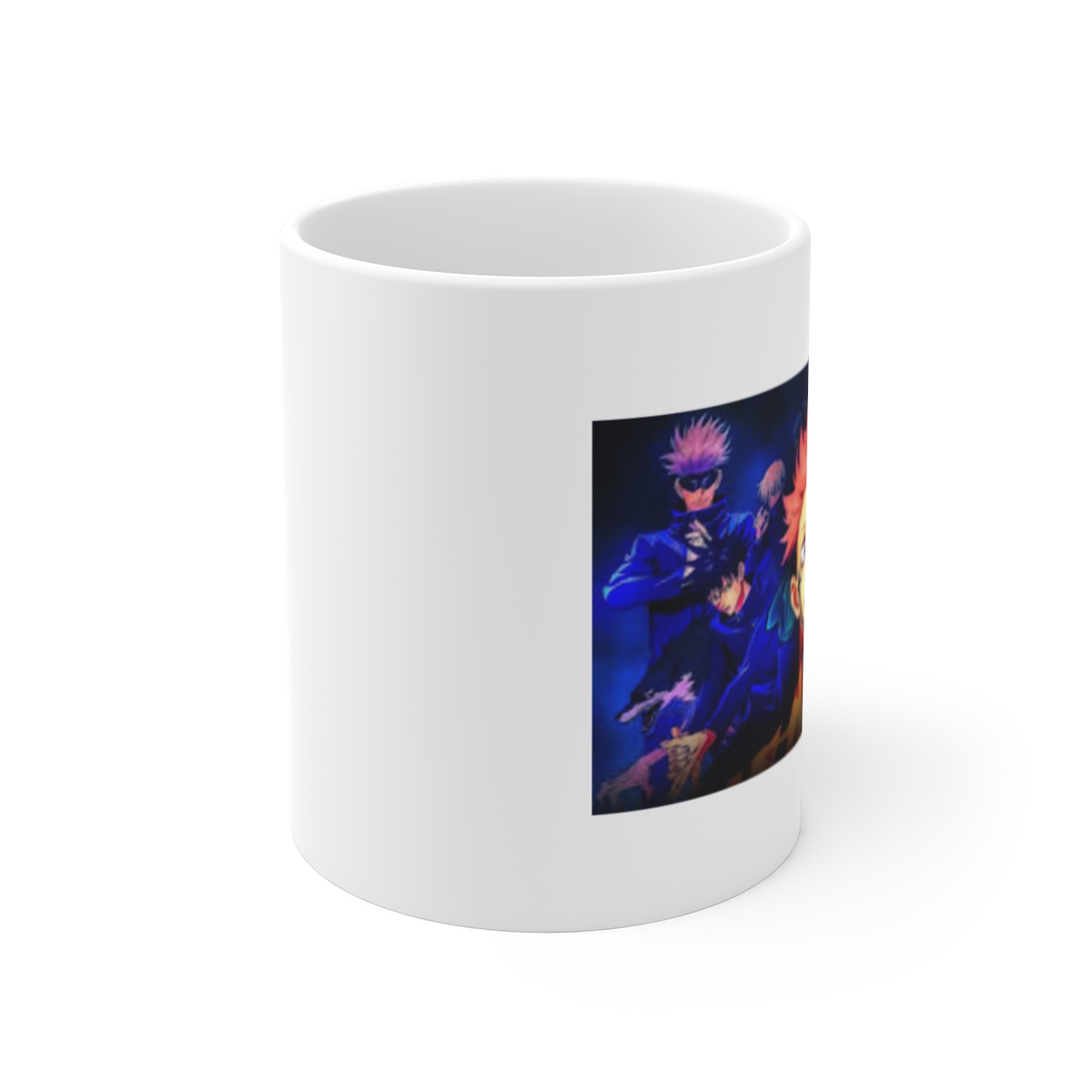 Jujutsu Kaisen White Mug - alternate angle 1, merchandise