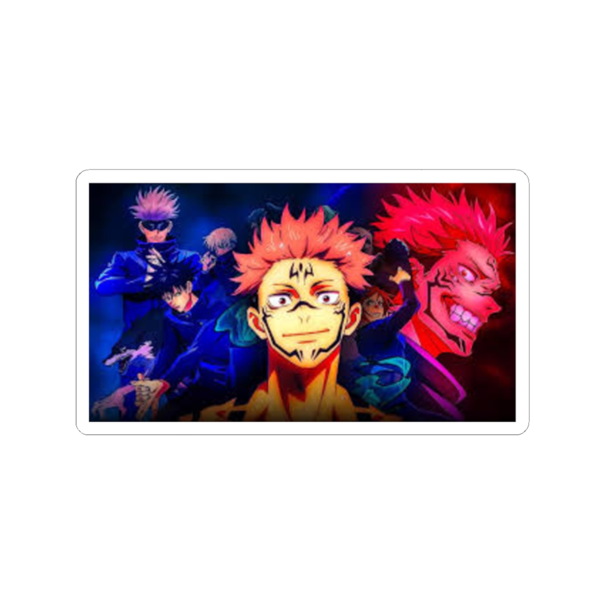 Jujutsu Kaisen Sticker - alternate angle 1, merchandise