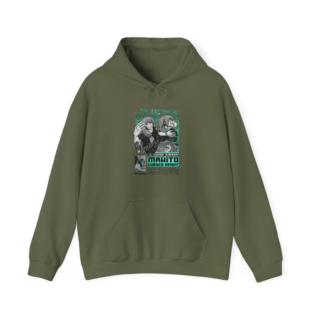 Mahito Cursed Spirit Hoodie Jujutsu Kaisen - alternate angle 3, merchandise