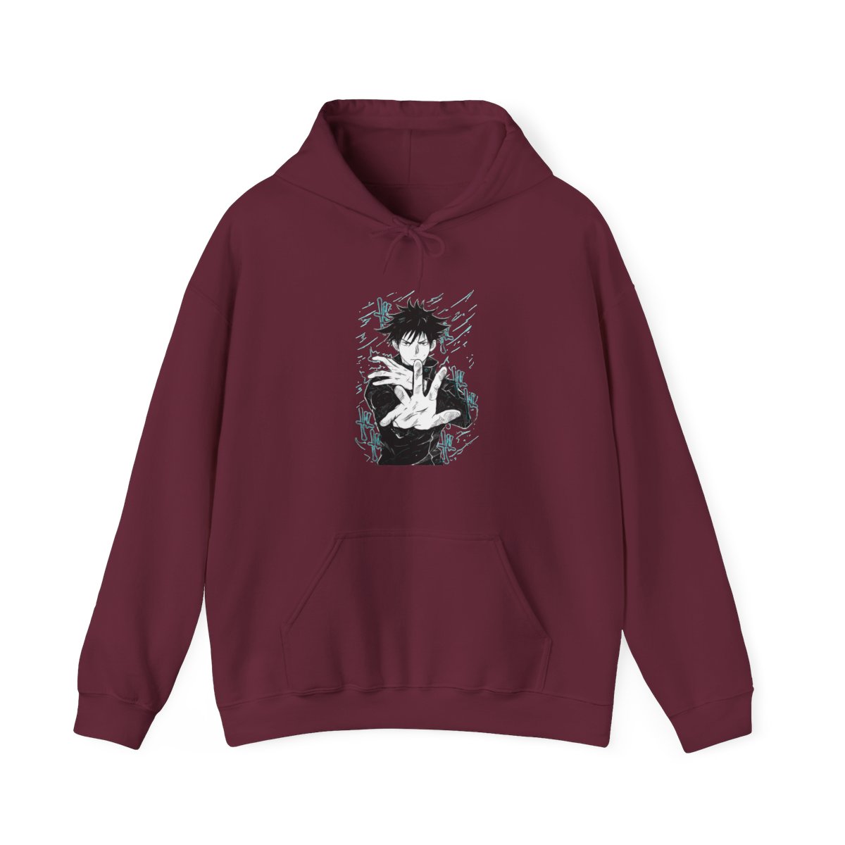 Megumi Fushiguro Hoodie Jujutsu Kaisen Shadows - alternate angle 3, merchandise