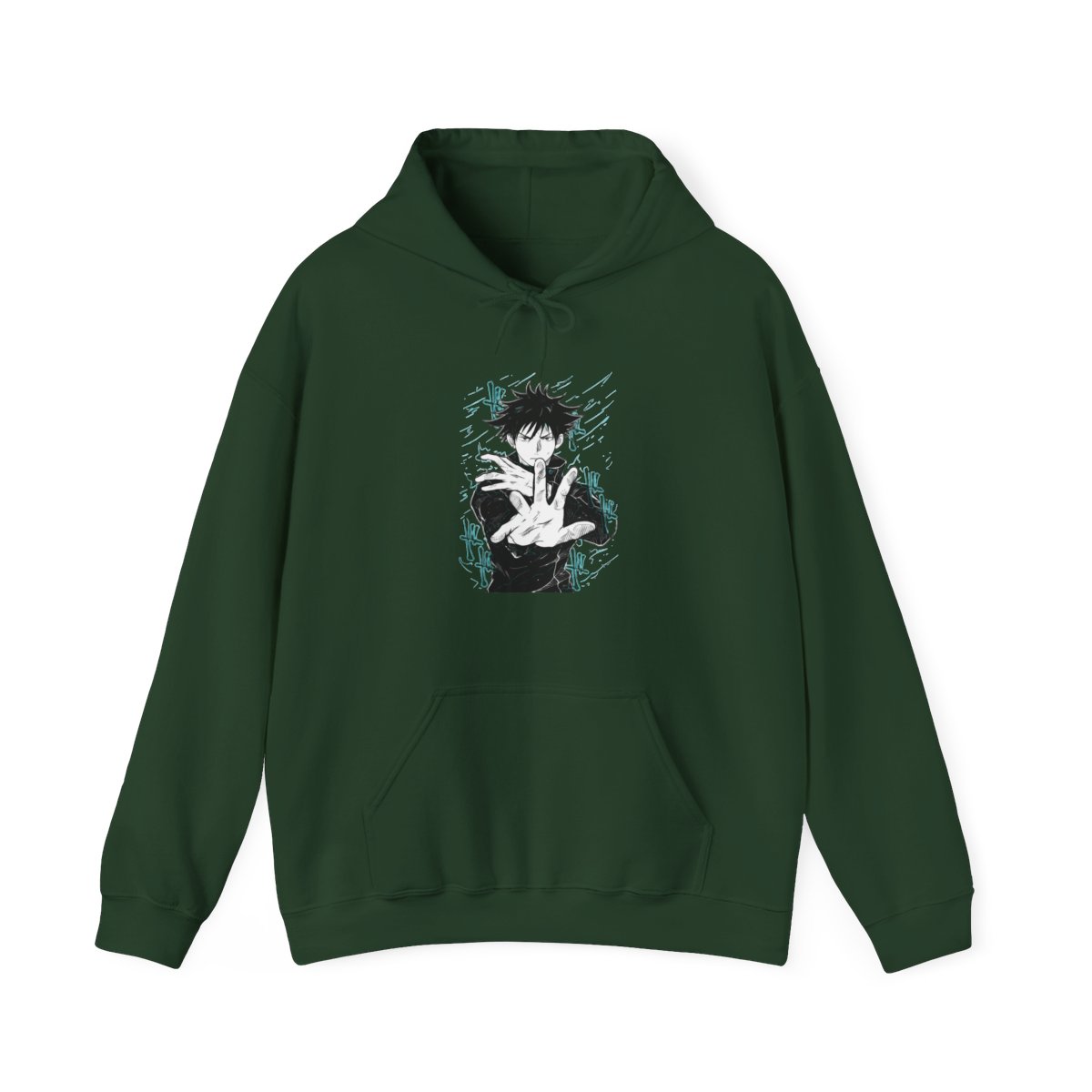 Megumi Fushiguro Hoodie Jujutsu Kaisen Shadows - alternate angle 2, merchandise