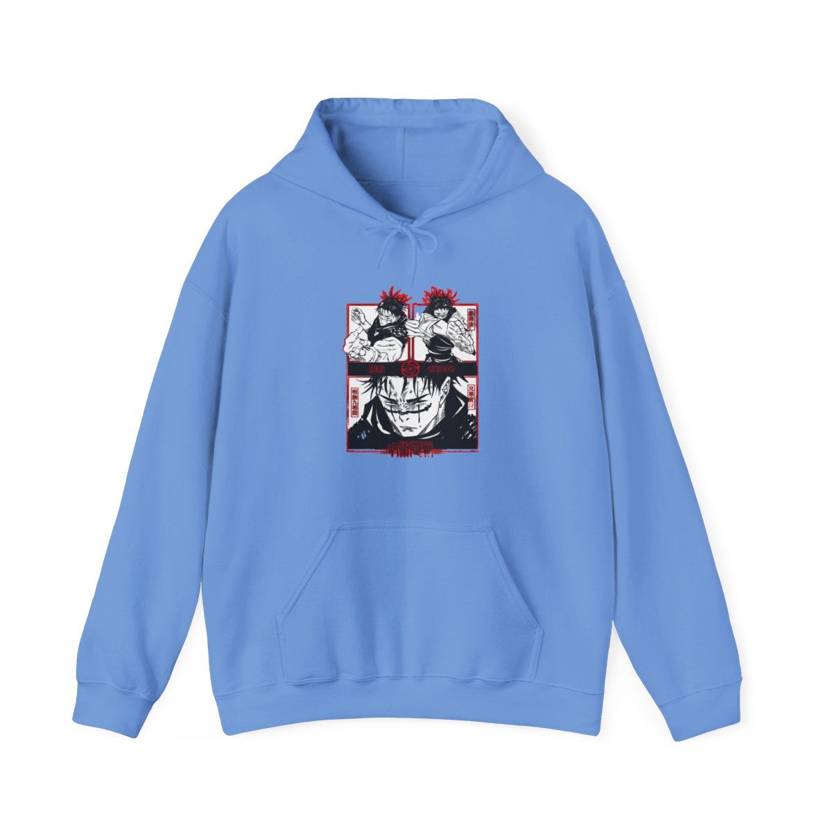 Choso Jujutsu Kaisen Hoodie Red Manga Panel Curse Style - alternate angle 4, merchandise