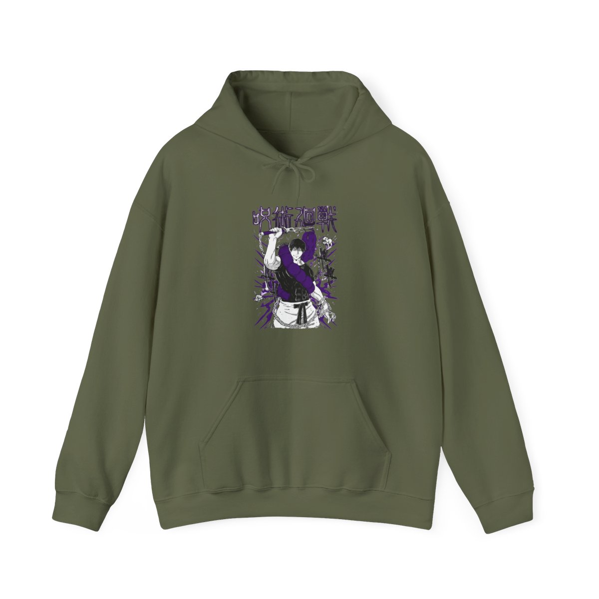 Hanami Jujutsu Kaisen Hoodie Cursed Spirit Fighter - alternate angle 4, merchandise