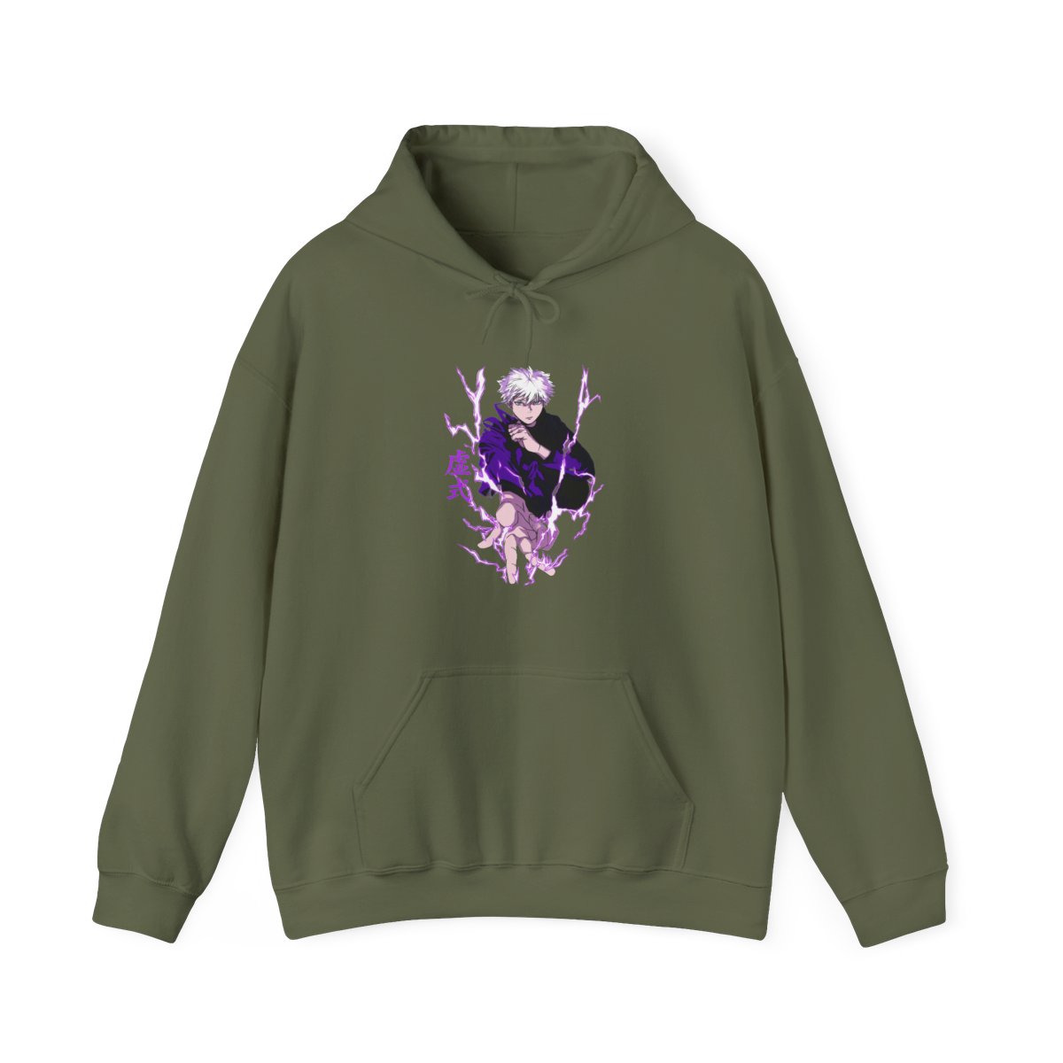 Gojo Jujutsu Kaisen Hoodie Infinite Void Domain Expansion - alternate angle 3, merchandise