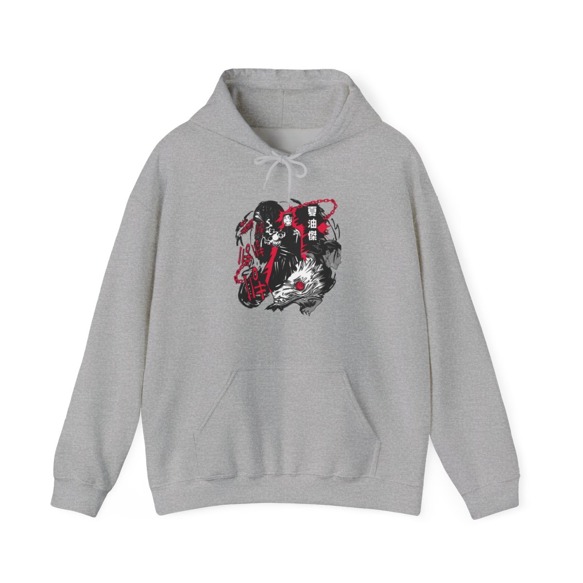 Suguru Geto Red Cursed Energy Jujutsu Kaisen Anime Hoodie