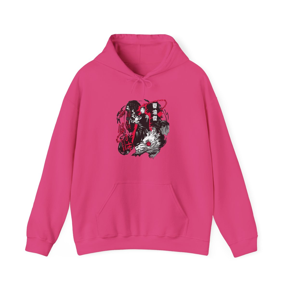 Suguru Geto Red Cursed Energy Jujutsu Kaisen Anime Hoodie - alternate angle 4, merchandise