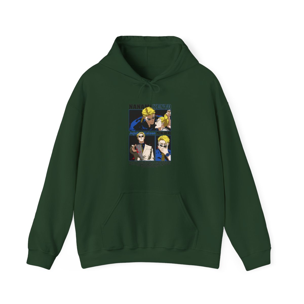 Kento Nanami Hoodie Jujutsu Kaisen Dark Manga - alternate angle 4, merchandise