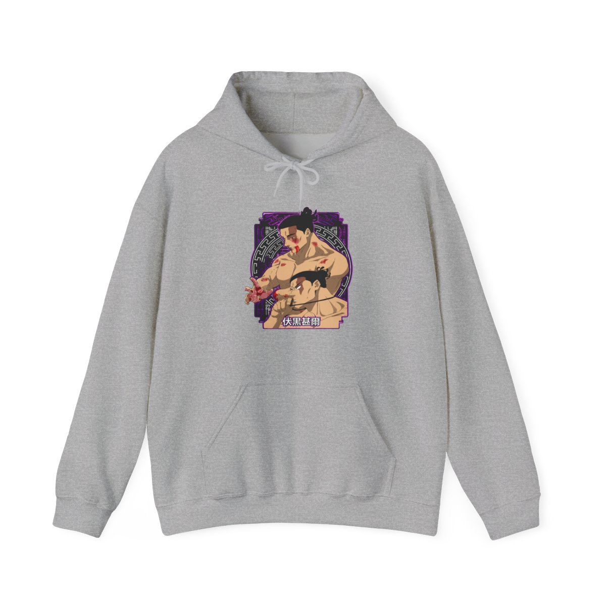 Toudou Jujutsu Kaisen Hoodie Divergent Fist Battle Style - alternate angle 2, merchandise