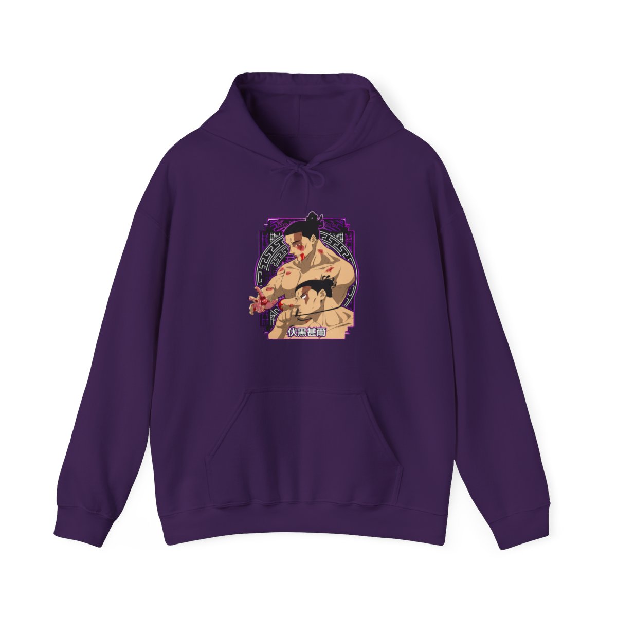 Toudou Jujutsu Kaisen Hoodie Divergent Fist Battle Style - alternate angle 5, merchandise