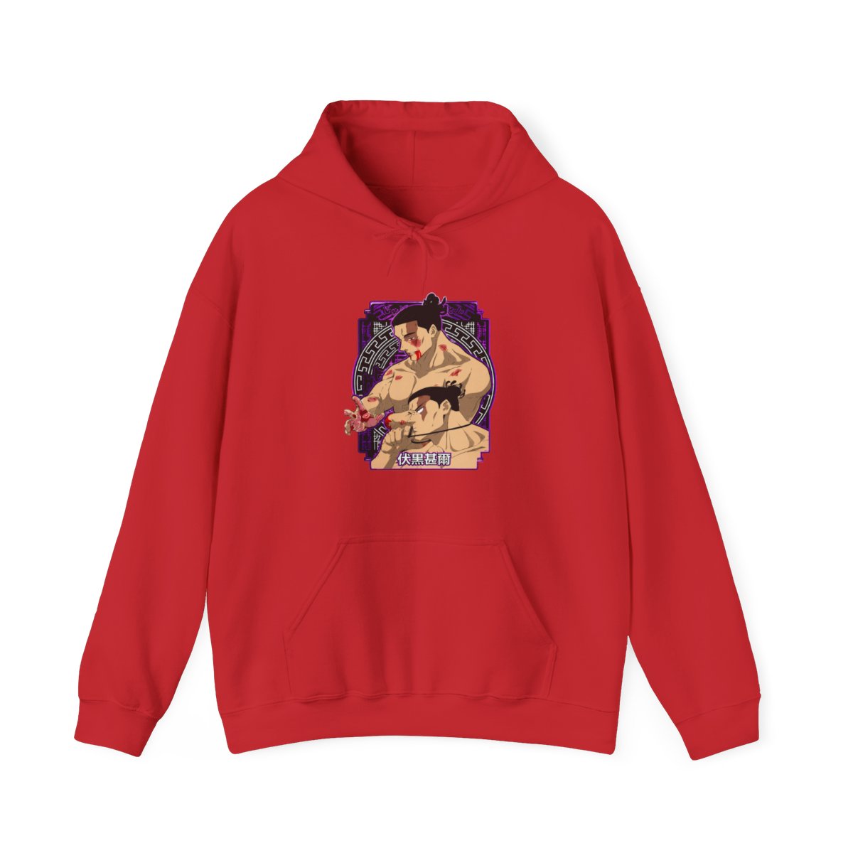 Toudou Jujutsu Kaisen Hoodie Divergent Fist Battle Style - alternate angle 3, merchandise