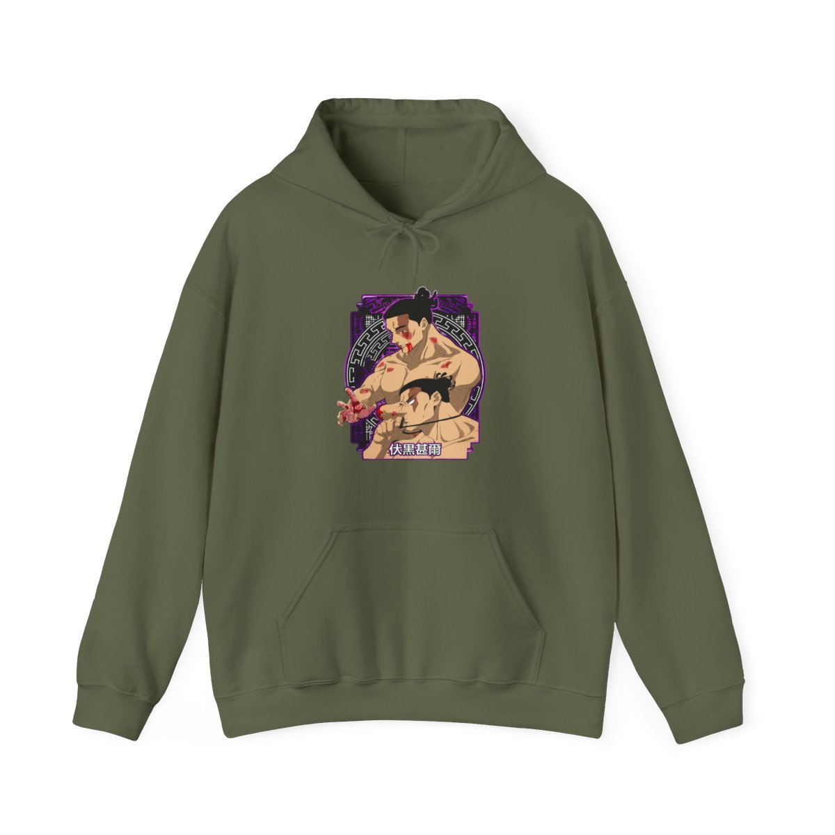 Toudou Jujutsu Kaisen Hoodie Divergent Fist Battle Style - alternate angle 4, merchandise