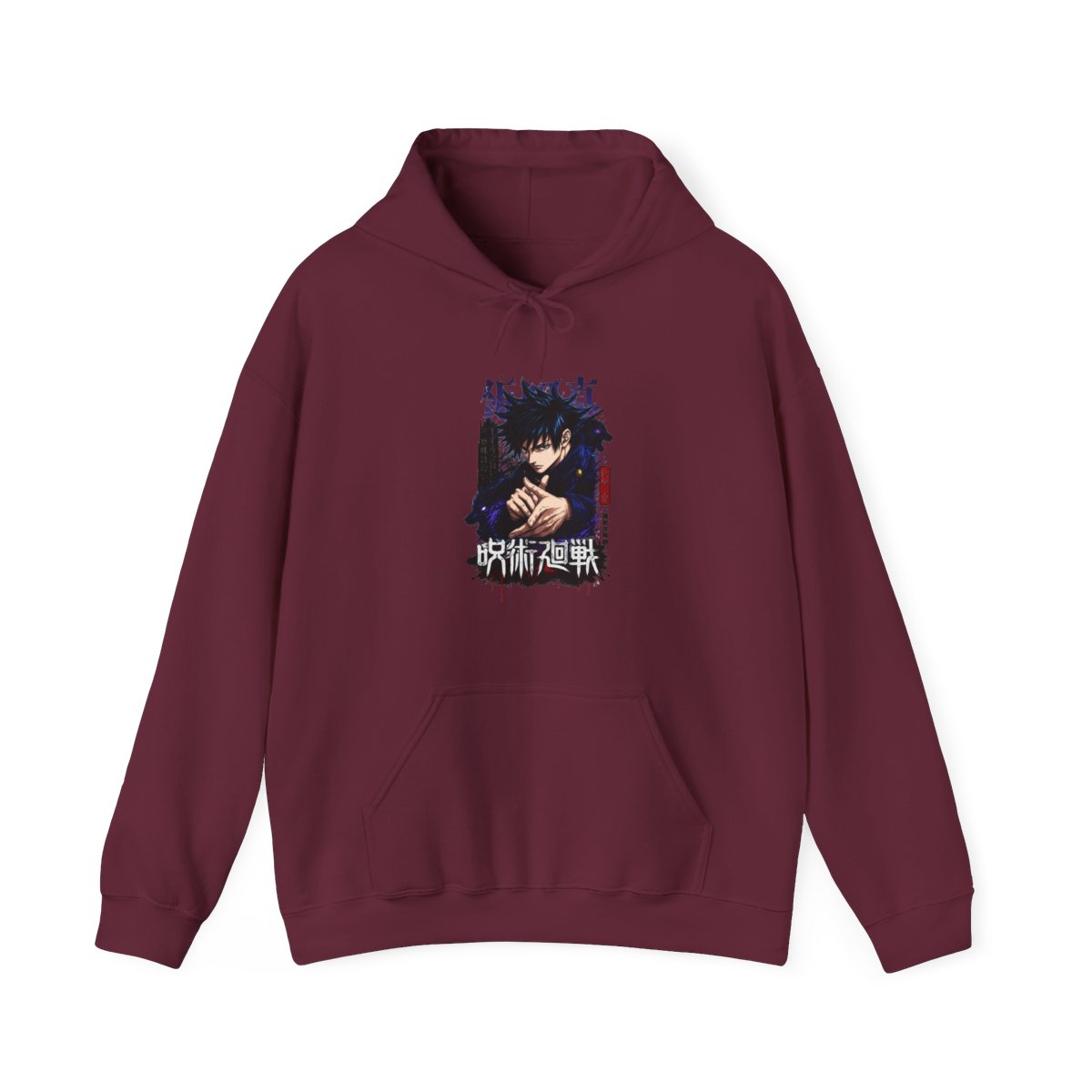 Megumi Fushiguro Hoodie Jujutsu Kaisen Cursed Energy - alternate angle 3, merchandise