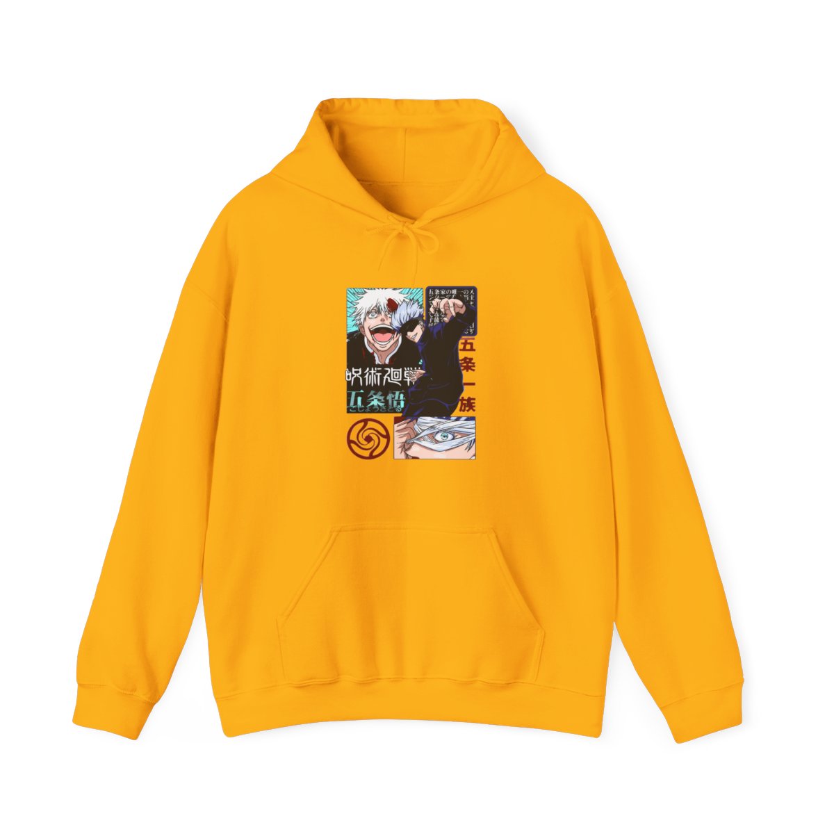 Satoru Gojo Jujutsu Kaisen Hoodie Infinity Battle Mode - alternate angle 2, merchandise