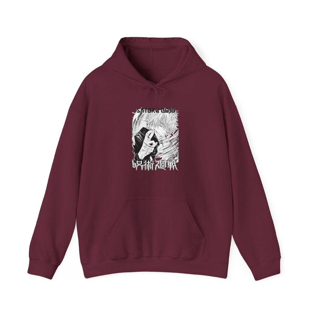 Gojo Jujutsu Kaisen Hoodie Infinity Cool Pose Sorcerer - alternate angle 5, merchandise
