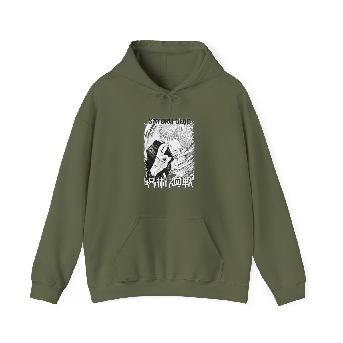 Gojo Jujutsu Kaisen Hoodie Infinity Cool Pose Sorcerer - alternate angle 2, merchandise