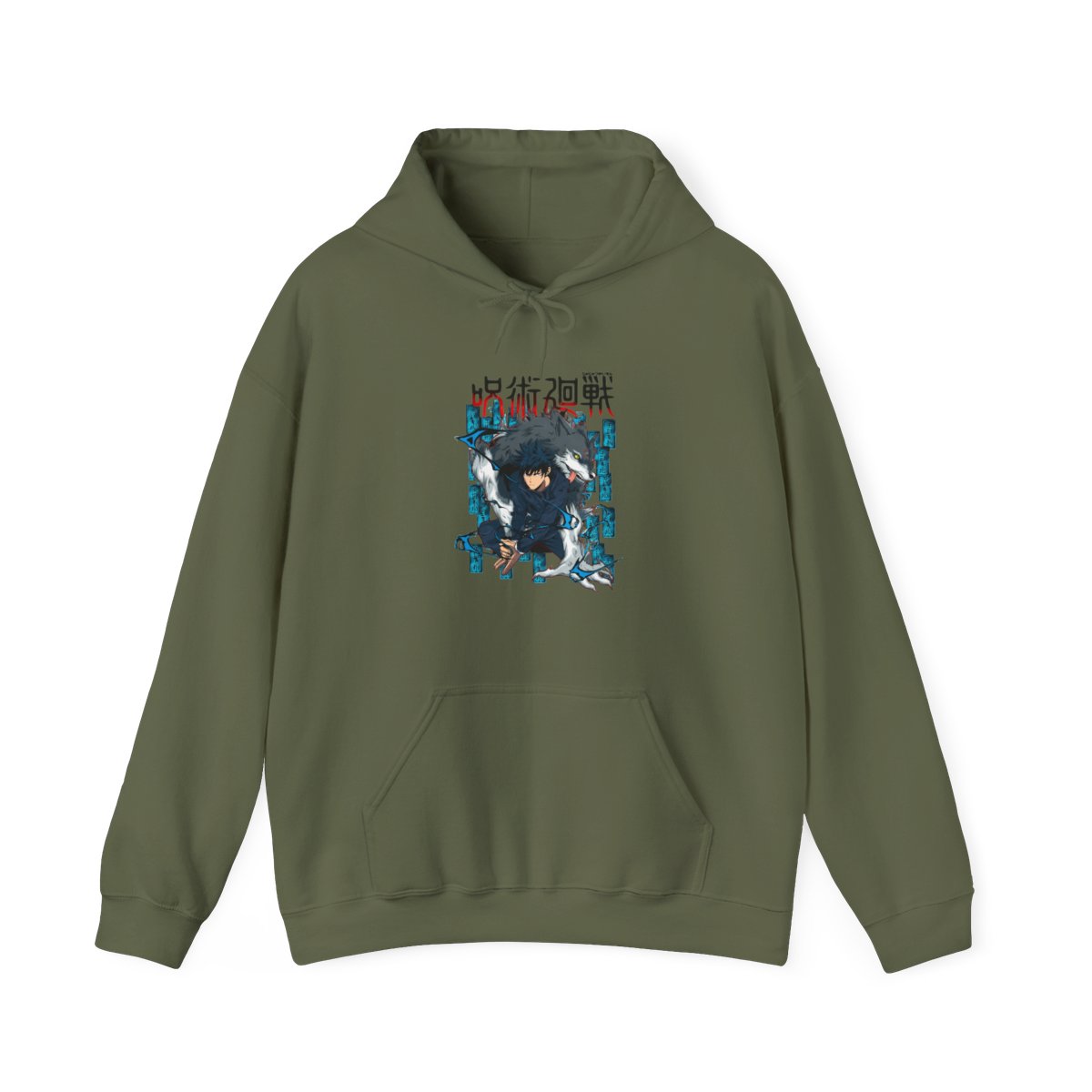 Megumi Fushiguro Hoodie Jujutsu Kaisen Shikigami - alternate angle 4, merchandise